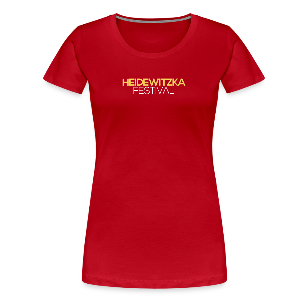 Frauen Premium T-Shirt - Rot