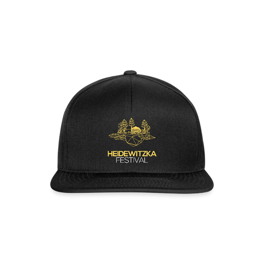 Heidewitzka Original - Snapback Cap - Schwarz/Schwarz