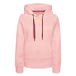 Frauen Premium Hoodie - Kristallrosa