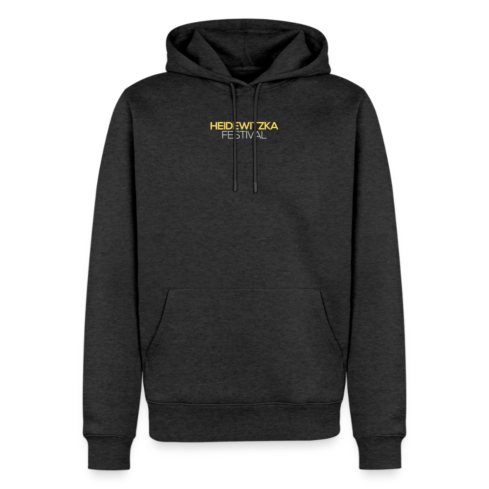 Männer Premium Hoodie - Anthrazit meliert
