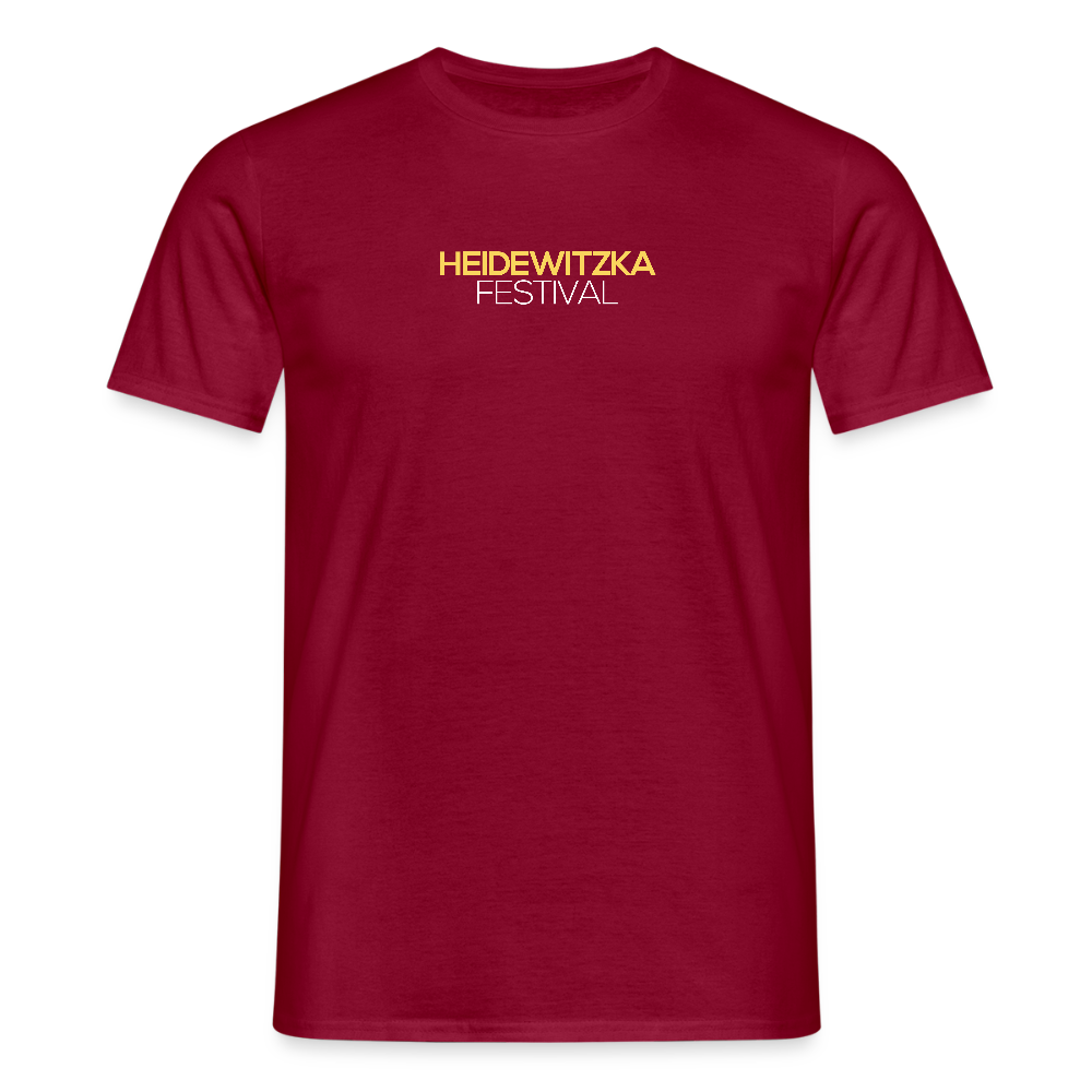 Männer T-Shirt - Ziegelrot