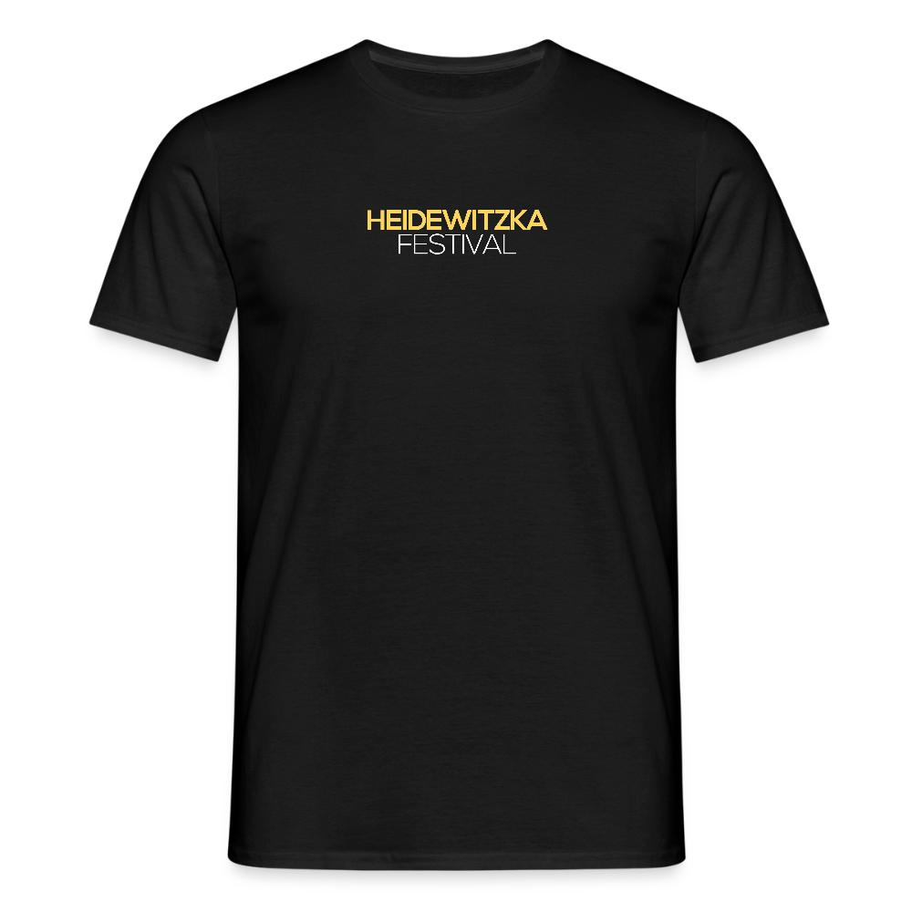 Männer T-Shirt - Schwarz