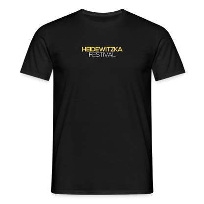 Männer T-Shirt - Schwarz