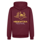 Männer Premium Hoodie - Burgunderrot