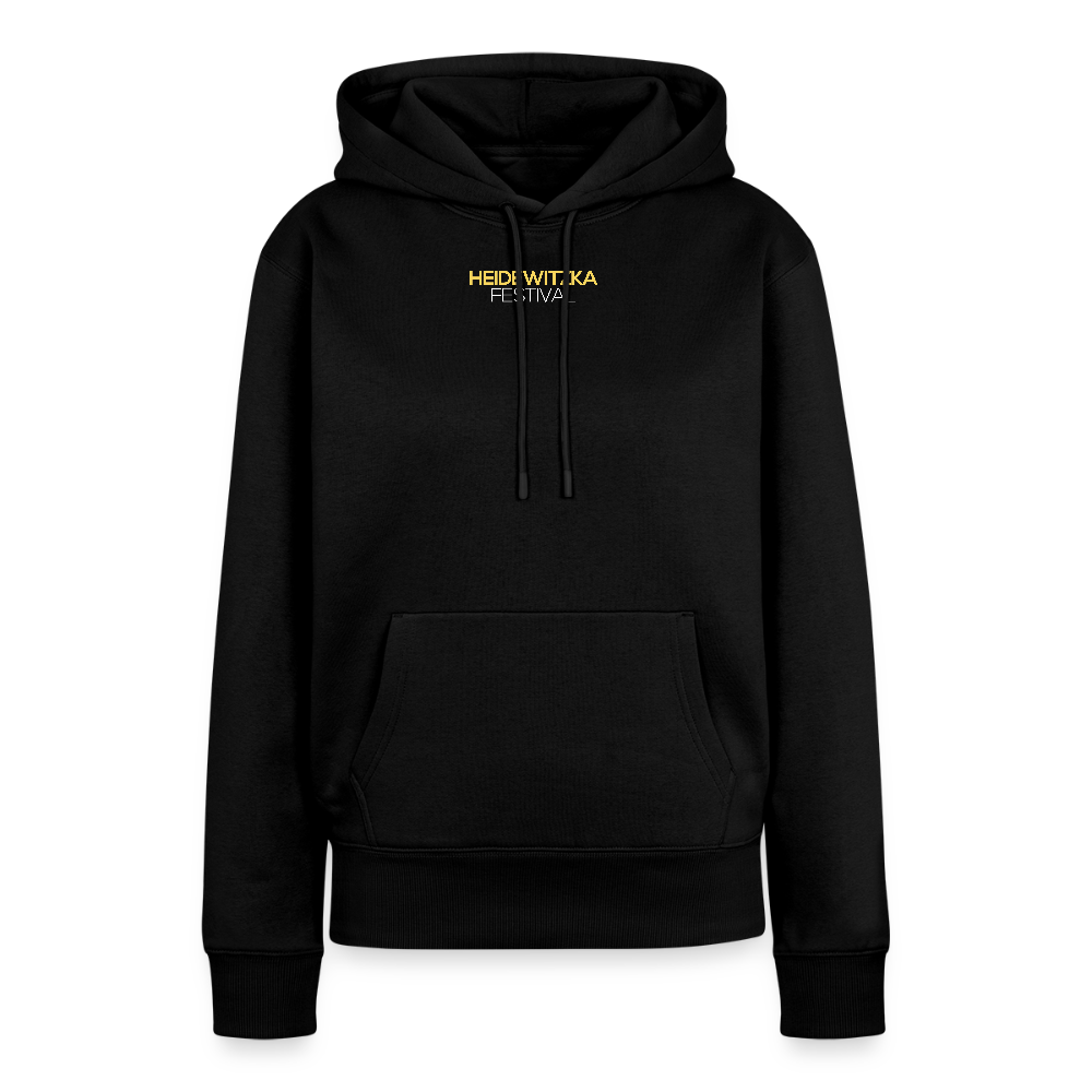 Frauen Premium Hoodie - Schwarz