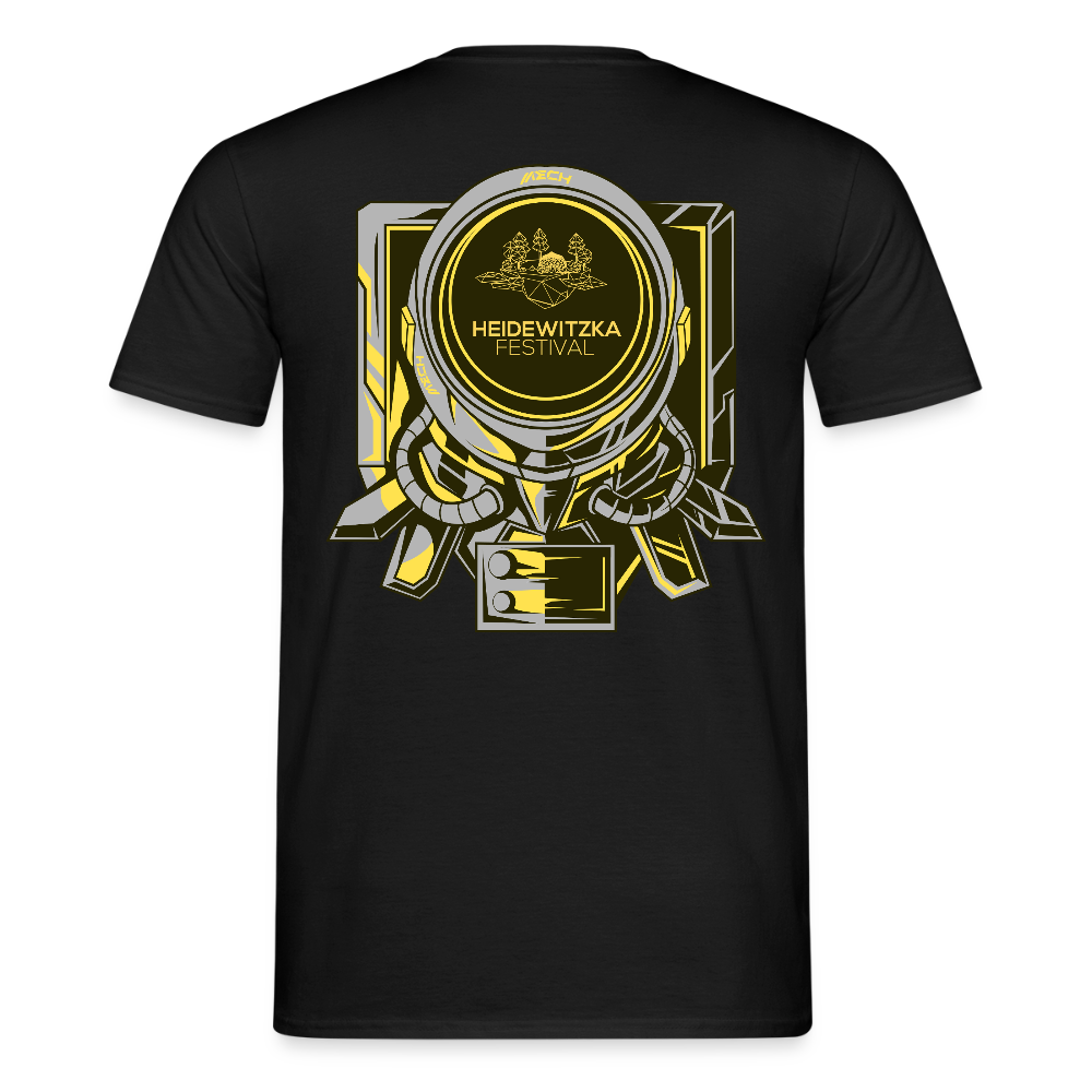 Männer T-Shirt "To the Moon" - Schwarz