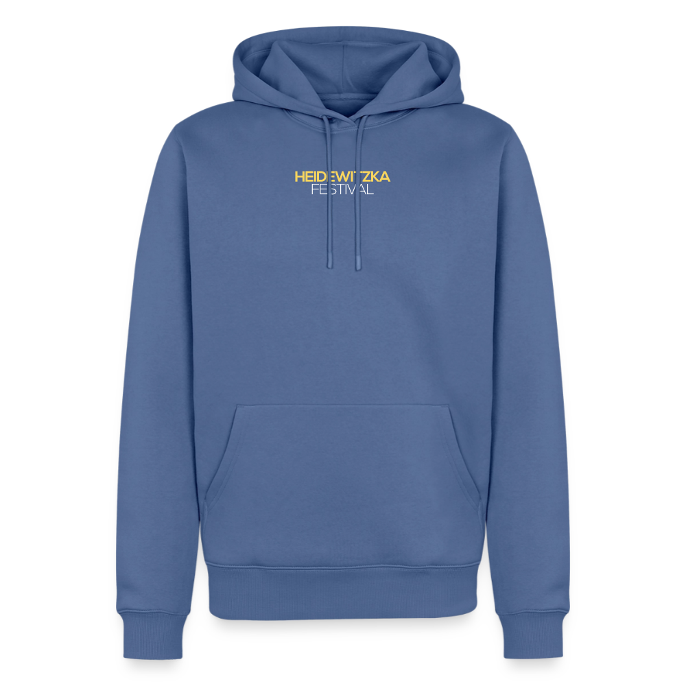 Männer Premium Hoodie - Taubenblau
