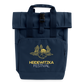 Rolltop Rucksack mit zwei Griffen - Navy