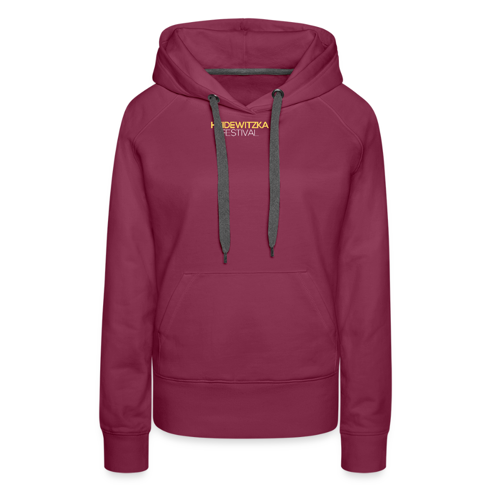 Frauen Premium Hoodie - Bordeaux