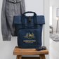 Rolltop Rucksack mit zwei Griffen - Navy
