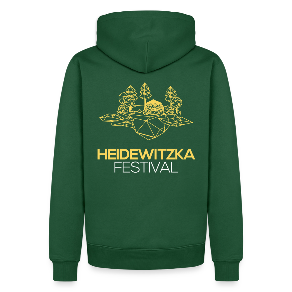 Männer Premium Hoodie - Flaschengrün