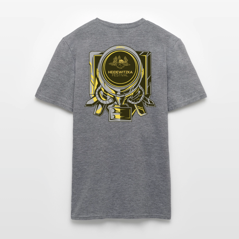 Männer T-Shirt "To the Moon" - Graphit meliert