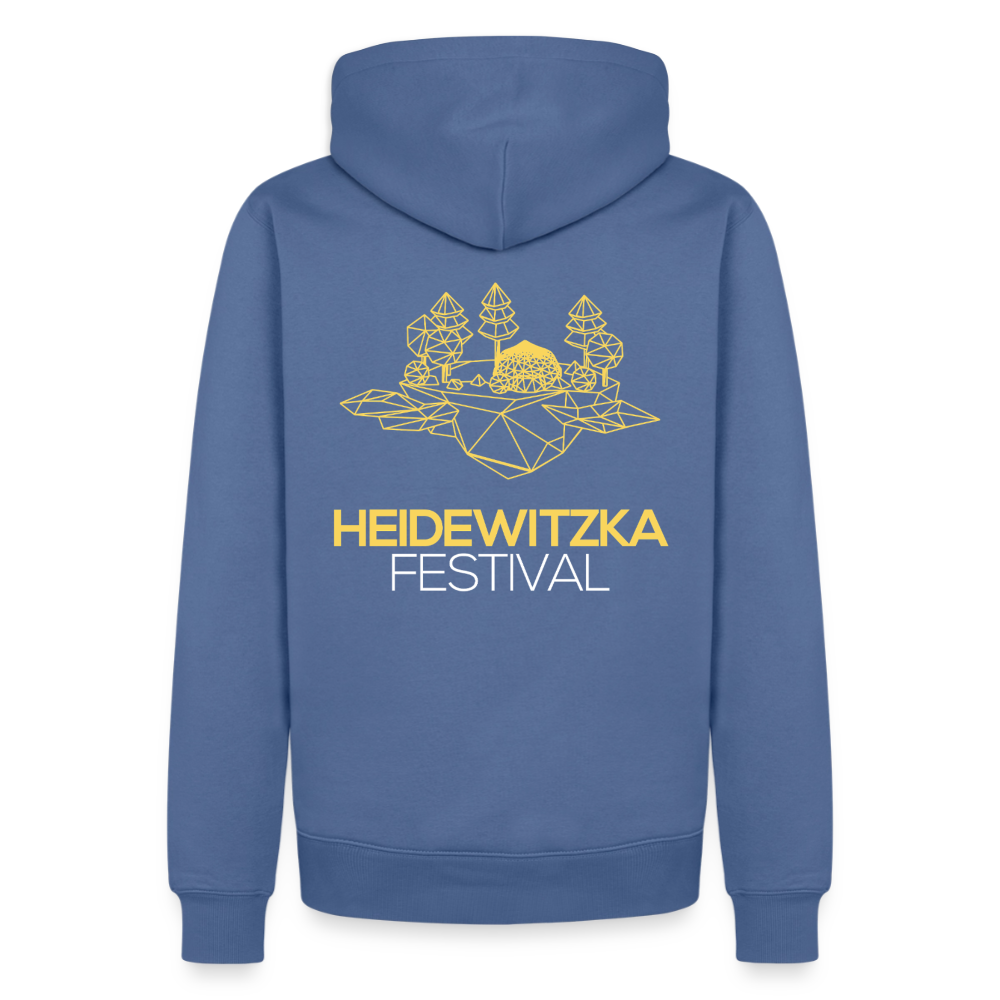 Männer Premium Hoodie - Taubenblau