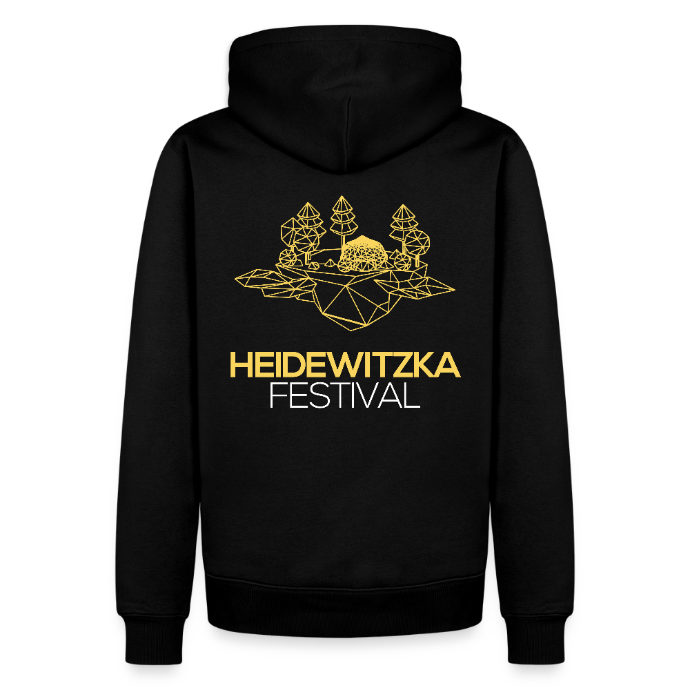 Männer Premium Hoodie - Schwarz