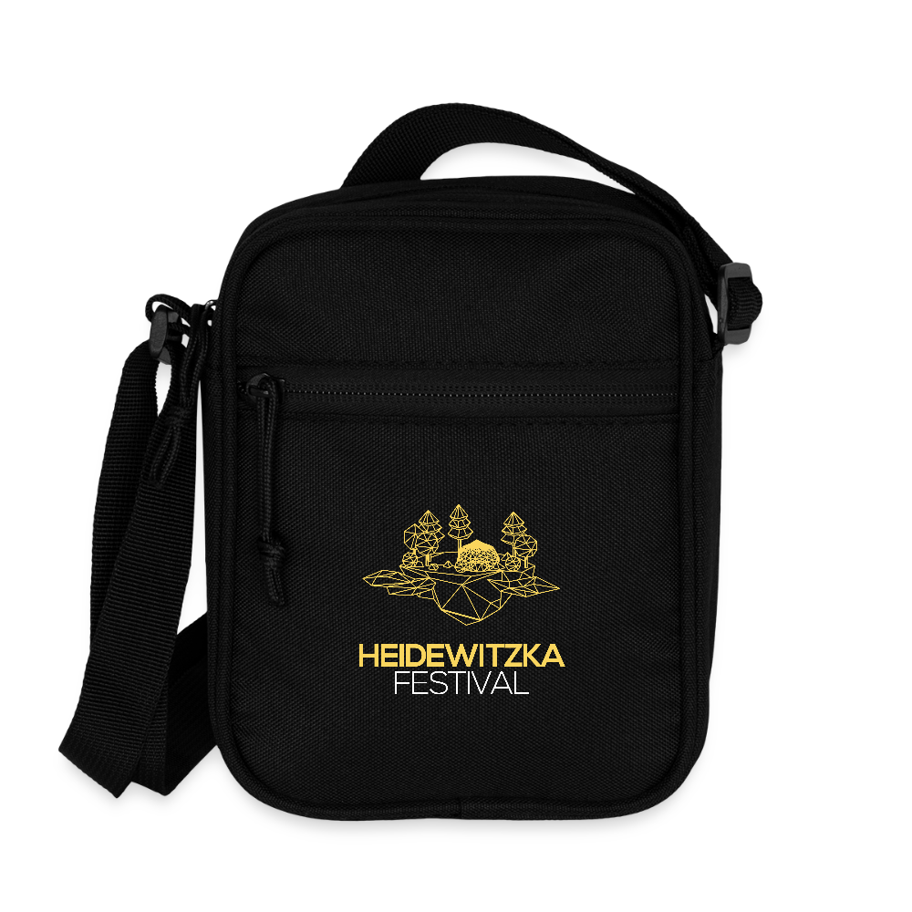 Stylish Crossbody Bag - Schwarz