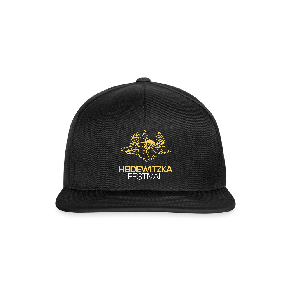 Heidewitzka Original - Snapback Cap - Schwarz/Schwarz