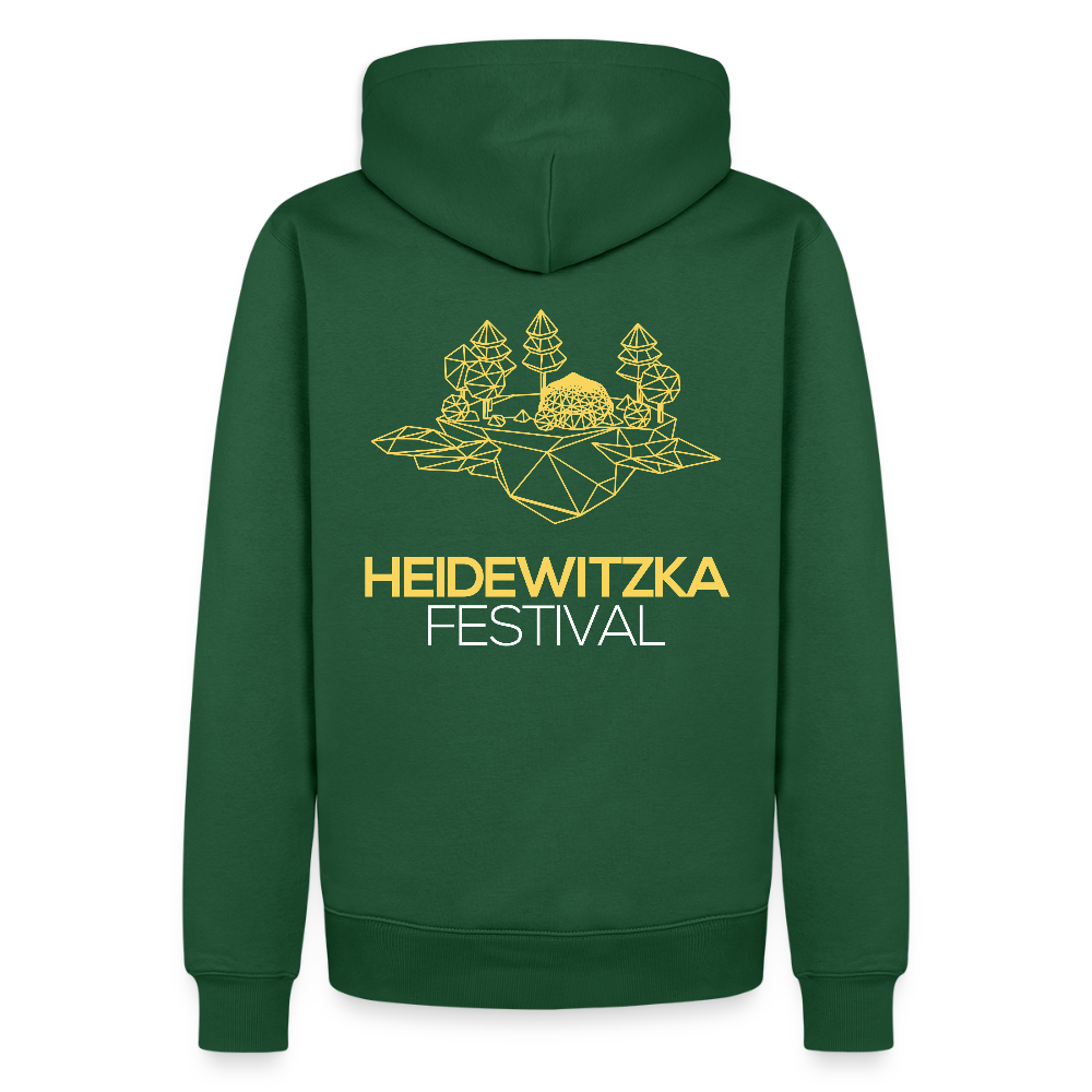 Männer Premium Hoodie - Flaschengrün