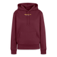 Frauen Premium Hoodie - Burgunderrot