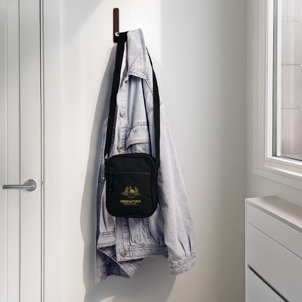 Stylish Crossbody Bag - Schwarz