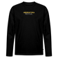 Männer Premium Langarmshirt - Schwarz