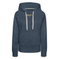 Frauen Premium Hoodie - Jeansblau