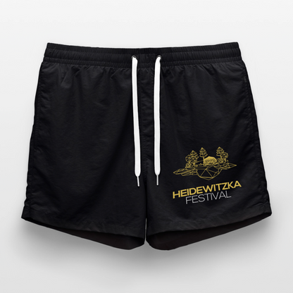 Badeshorts - Schwarz