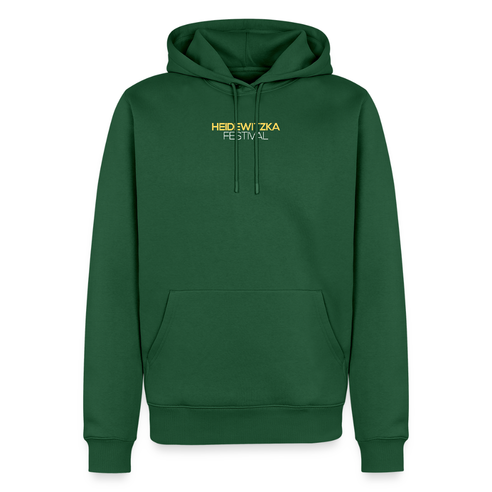 Männer Premium Hoodie - Flaschengrün