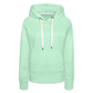 Frauen Premium Hoodie - helles Mintgrün