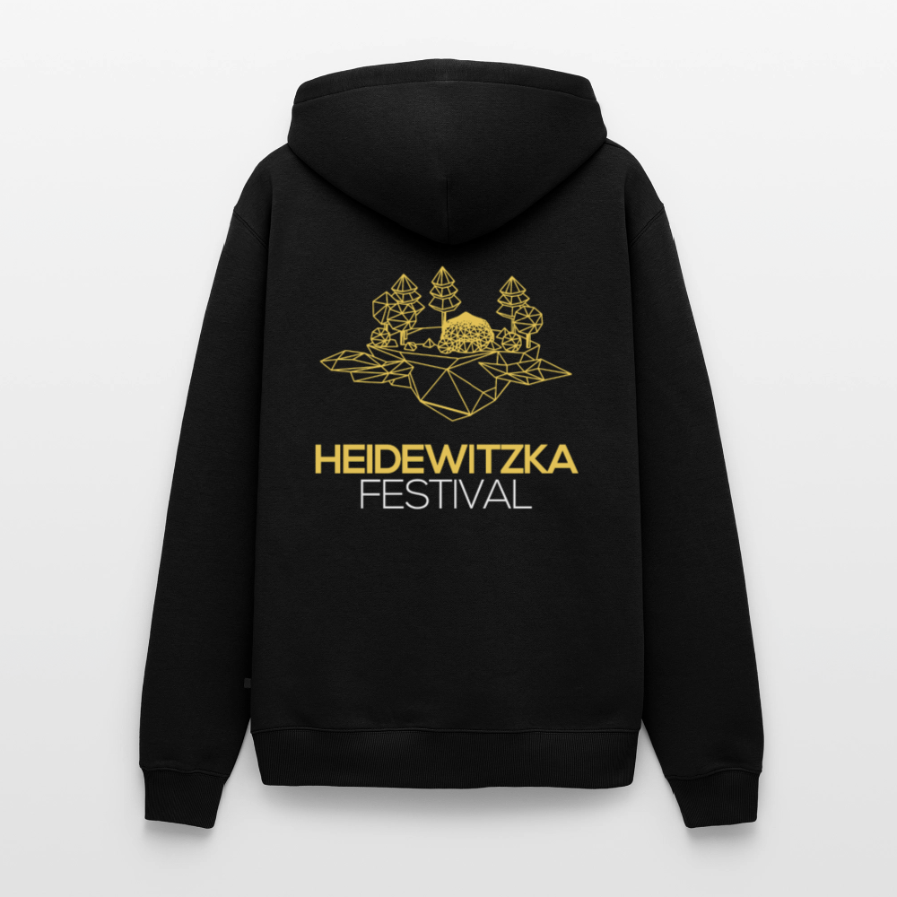 Männer Premium Hoodie - Schwarz