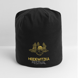 Jersey-Beanie - Schwarz