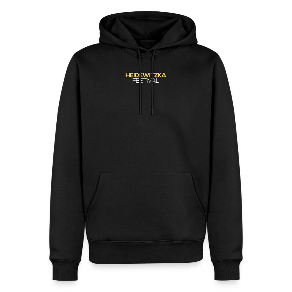Männer Premium Hoodie - Schwarz
